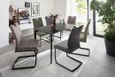 MCA Schwingstuhl Acroma Olive