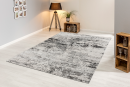 Webteppich Antea Schwarz-Beige 160 x 230 cm