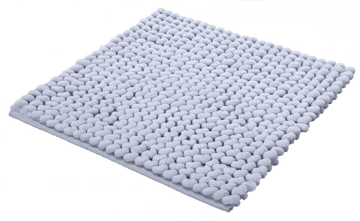 Badteppich Celine Silbergrau B:60cm Badteppich Celine Silbergrau B:60cm