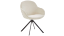 Schalenstuhl Dacapo Cord Creme