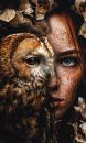 Trendhopper Bild Owl Whisperer 70 x 118 cm