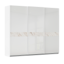 Rauch Schwebetürenschrank Marbel Weiß