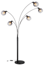 Globo 5-flg Bogenlampe Seymour