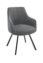 4 Fuß Stuhl mit Armlehne, SASSELLO
