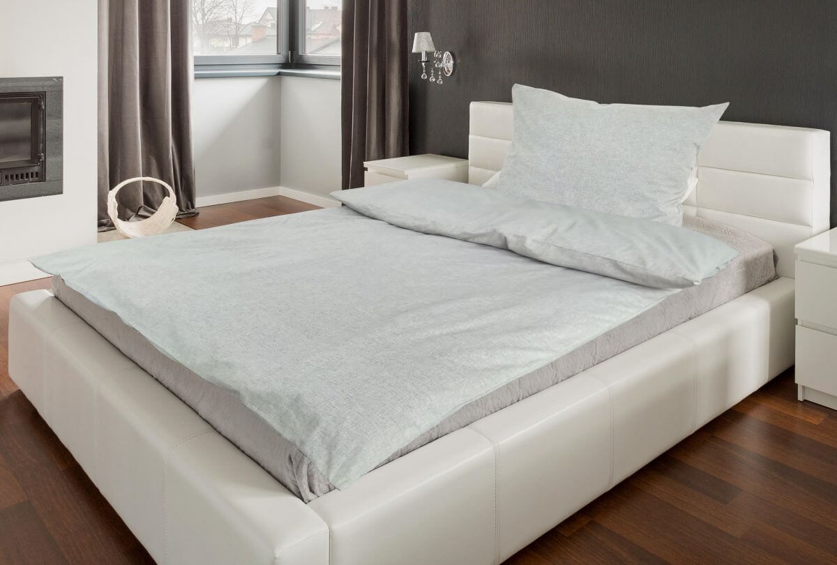 Bettwäsche Zoe 155x220cm, grau Bettwäsche Zoe 155x220cm, grau