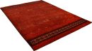 Handloom aus Indien Lori Dream Gold Red 190 x 290 cm