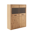 MCA Highboard Alento Kristalleiche 114 x 140 cm