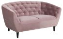 Sofa Ria 2-Sitzer Rosa
