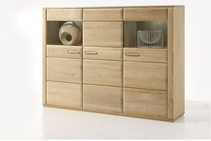 Highboard, SENA EICHE BIANCO Highboard, SENA EICHE BIANCO