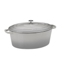 kela Bräter Calido Oval Grau 9,3 L