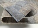Teppich aus Nepal Lantara Silber-Grau 90 x 160 cm