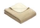 Uni Decke Doubleface Dublin Creme-Weiss 150x200 cm