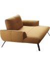 Recamiere Loveseat Dover XC gelb