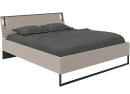 Bett Tilburg Grau 180 x 200 cm