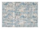 Webteppich Interliving-L-8700 Grau-Blau 140 x 200 cm