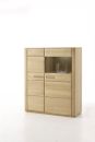 Kombi-Highboard-L, SENA EICHE BIANCO