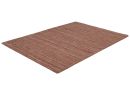 Handloom Teppich Pure aus Indien Uni Rot 190 x 290 cm