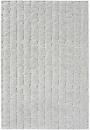 Webteppich Malachit Grau-Grau-Schwarz 80 x 150 cm