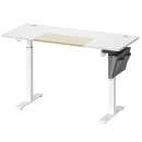 Schreibtisch Songmics weiß beige