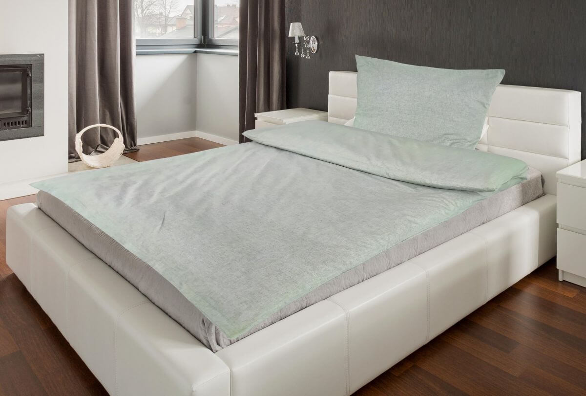 Bettwäsche Zoe 155x220cm, grün Bettwäsche Zoe 155x220cm, grün