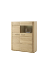 Kombi-Highboard-L, SENA EICHE BIANCO