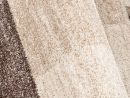 Webteppich Castle Diamant beige-braun 240 x 340 cm
