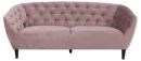 Sofa Ria 3-Sitzer Rosa