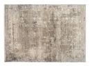 Webteppich Versailles Grau-Gold 67 x 130 cm