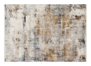 Webteppich Achat Grau-Multicolor 67 x 130 cm