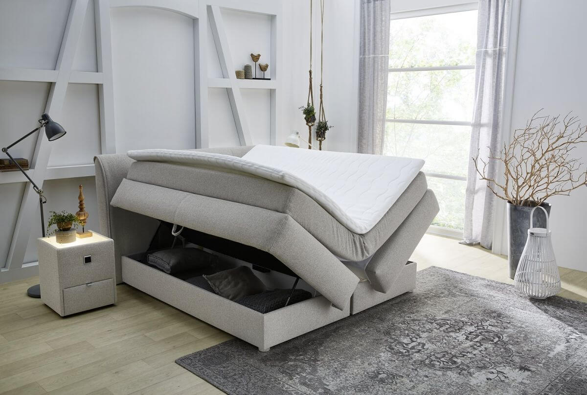 Boxspringbett Carla Mix Gelb Boxspringbett Carla Mix Gelb