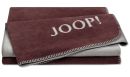 Joop! Wohndecke 150x200 Bordeaux-Silber