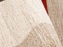 Webteppich Castle Diamant Beige-Braun-Rot 80 x 300 cm