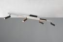 TRIO 4-flg LED Ausziehdeckenlampe Zeno