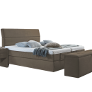 Motor-Boxspringbett 7 Karat Avantgarde Braun 180 x 200 cm