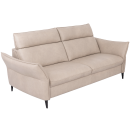 Hukla 3-Sitzer 21014 Pearl mit Kopfteilverstellung