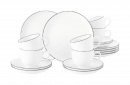 Seltmann Weiden 18-tlg Kaffeeservice Lido Black Line