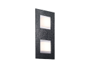 LED Deckenleuchte Basic anthrazit 2flg.