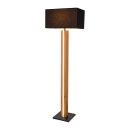 1-flg LED Stehleuchte Yaren Schwarz