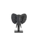 Trendhopper Figur Elephant Schwarz 36 cm