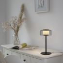 Paul Neuhaus 1-flg Tischlampe Rika Schwarz