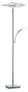 LED-Stehleuchte DUO Grau
