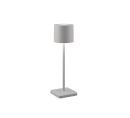Reality Leuchten AKKU Tischlampe Fernandez 1-fl Grau