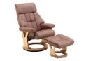 FEMO Relaxsessel mit Hocker FM-467 Mikrofaser