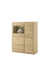 Kombi-Highboard-R, SENA EICHE BIANCO