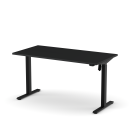 Schreibtisch eComo Schwarz 140 x 70 cm