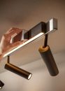TRIO 6-flg LED Ausziehdeckenlampe Zeno