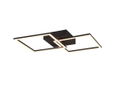 Reality Leuchten LED Deckenleuchte Trail Schwarz 45 cm