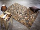 Lederteppich Bonanzas Idaho Multicolor 170 x 240 cm