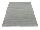 Teppich aus Nepal Himali Uni Silber-Grau 170 x 240 cm