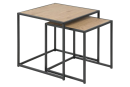 Beistelltisch Seaford Eiche 2er Set